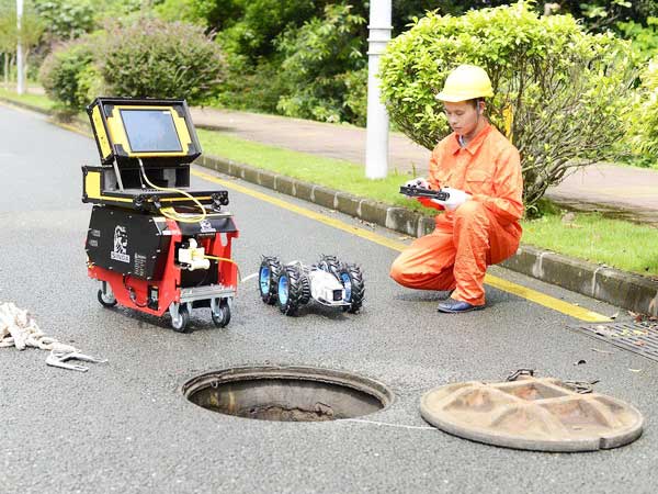 蒲城管道机器人检测